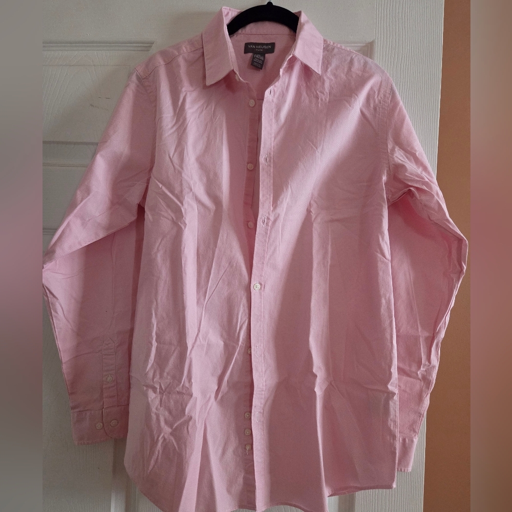 Van Heusen Pink Flex Dress Shirt